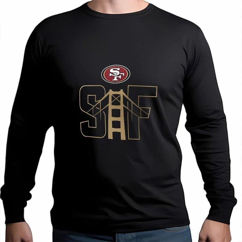 San Francisco 49Ers Nfl Sweatshirt Retro Football Crewneck Fan Gift 05